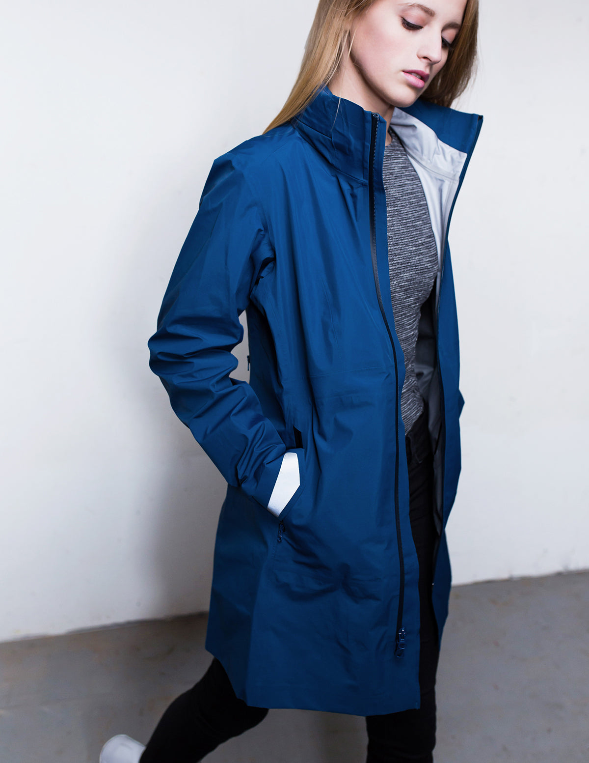 All Purpose Trench Coat for Women - Minimalist, high-tech